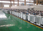 通辽油浸式变压器成品车间